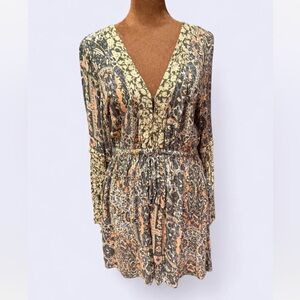 Rebellion Multicolor Patterned Dress